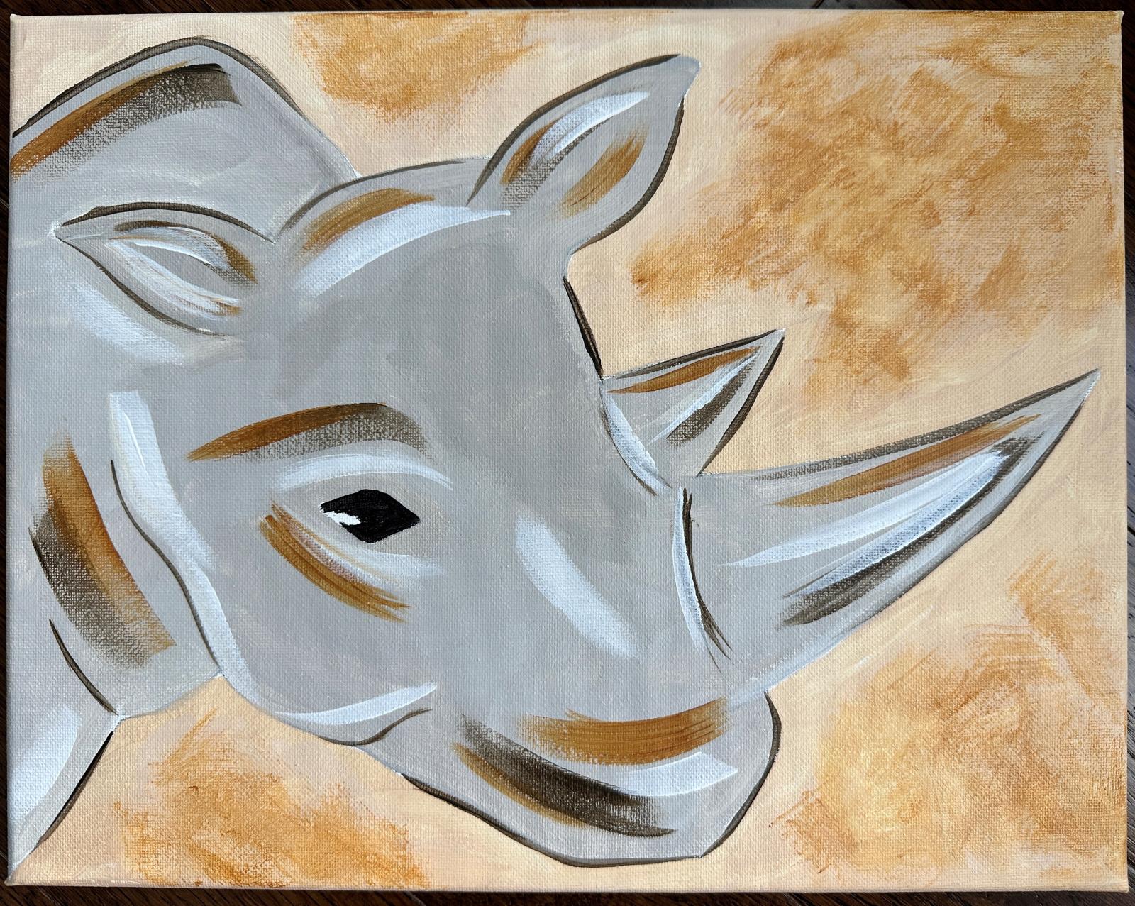 Rhino Painting Party The Wilds